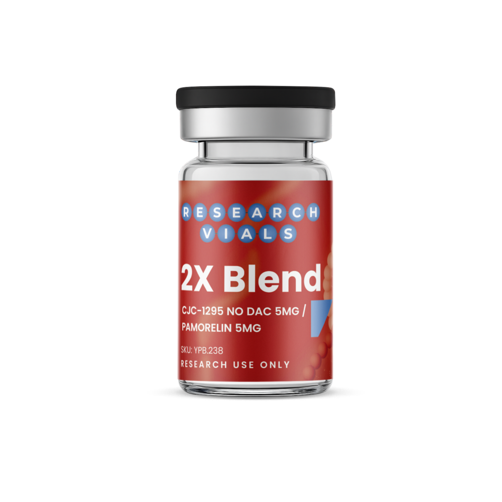 2X Blend CJC-1295 Without DAC (5mg) / Ipamorelin (5mg)